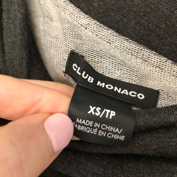 Club Monaco Off the Shoulder Top - Picture 2 of 2